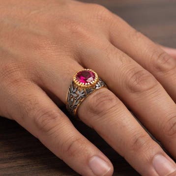Sans prix de réserve - Bague Plaqué or 18 carats, Argent, Bijoux, Sacs & Beauté, Bagues