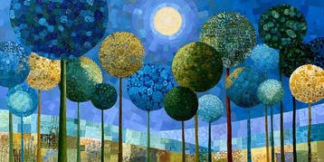 Felix van Horst - Moonlit Meadow (XXL)