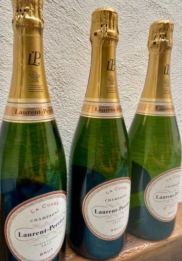 Laurent-Perrier, La Cuvée - Champagne Brut - 3 Bouteilles