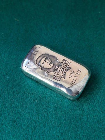 100 gram - Zilver .999 - Roona Trading, Postzegels en Munten