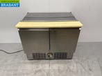 RVS Zanussi Saladette 2 Deuren 95,5 cm 230V Horeca, Ophalen of Verzenden