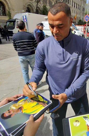 Brasil - Wereldkampioenschap Voetbal - Cafu - Foto, Verzamelen, Nieuw