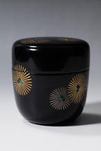 Fijn lariks hout goud maki-e en raden-inleg zwarte