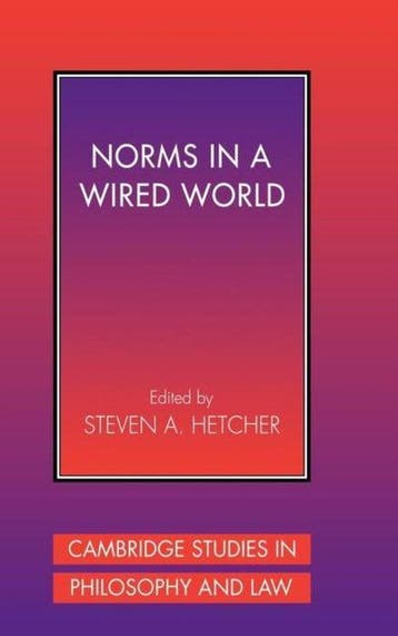Cambridge Studies in Philosophy and Law 9780521454360, Verzenden, Zo goed als nieuw, Steven A. Hetcher