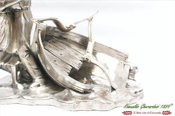 Elisei in lastra argento 800 Linea Argenti - sculptuur,
