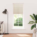 vidaXL Plissé rolgordijn 90x200cm creme, Verzenden, Nieuw