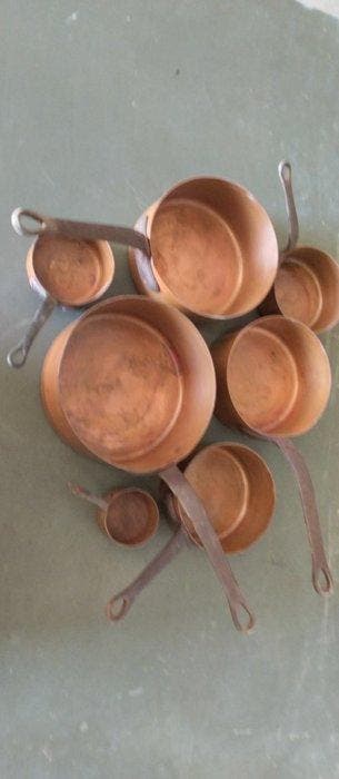 Kookpottenset (7) - Smeedijzer