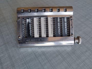The Automatic Adding Machine Company, New York - Golden Gem