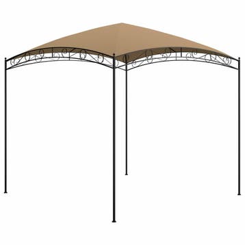 vidaXL Prieel 180 g/m² 3x3x2,65 m taupe, Verzenden