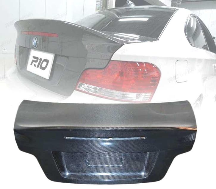 PORTE DE COFFRE ARRIÈRE BMW E82 LOOK CSL CARBONE, Autos : Pièces & Accessoires, Carrosserie & Tôlerie, Envoi