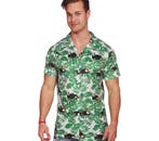 Hawaii Shirt Palmbomen, Verzenden, Nieuw