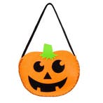 Halloween Pompoen Handtas 22cm, Verzenden, Nieuw