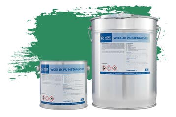 Wixx 2K PU Metaalverf RAL 6024 | Verkeersgroen 5L, Verzenden, Nieuw