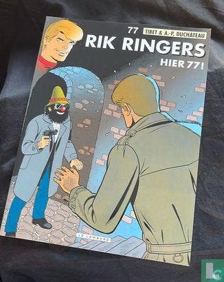 Rik Ringers - Hier 77! - 2010, Livres, BD, Envoi