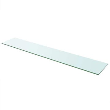 vidaXL Wandschap transparant 110x20 cm glas, Huis en Inrichting, Kasten | Wandmeubels, Verzenden, Nieuw
