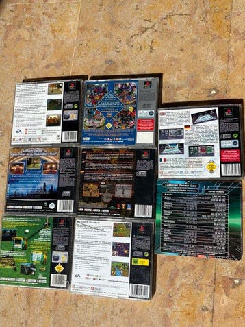 Sony - Playstation 1 (PS1) - Lote PlayStation 7 juegos y 1, Nieuw