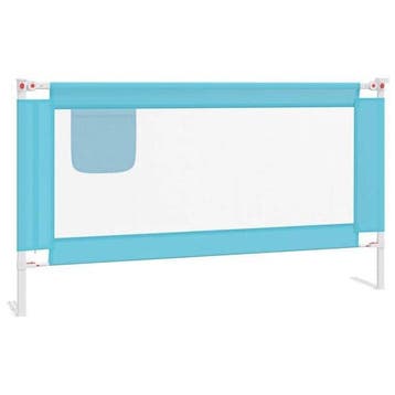 Barriere de lit bleue 150x25cm - Produit retour -38%, Verzenden