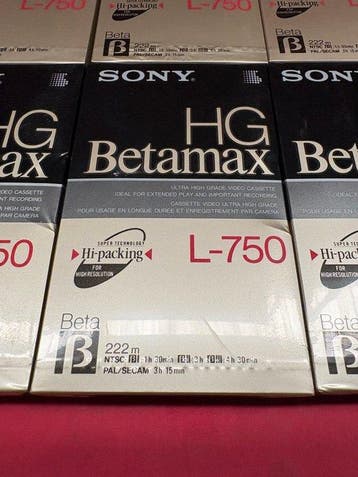 Sony Grote partij 62x vintage Betamax videocassettes – Sony
