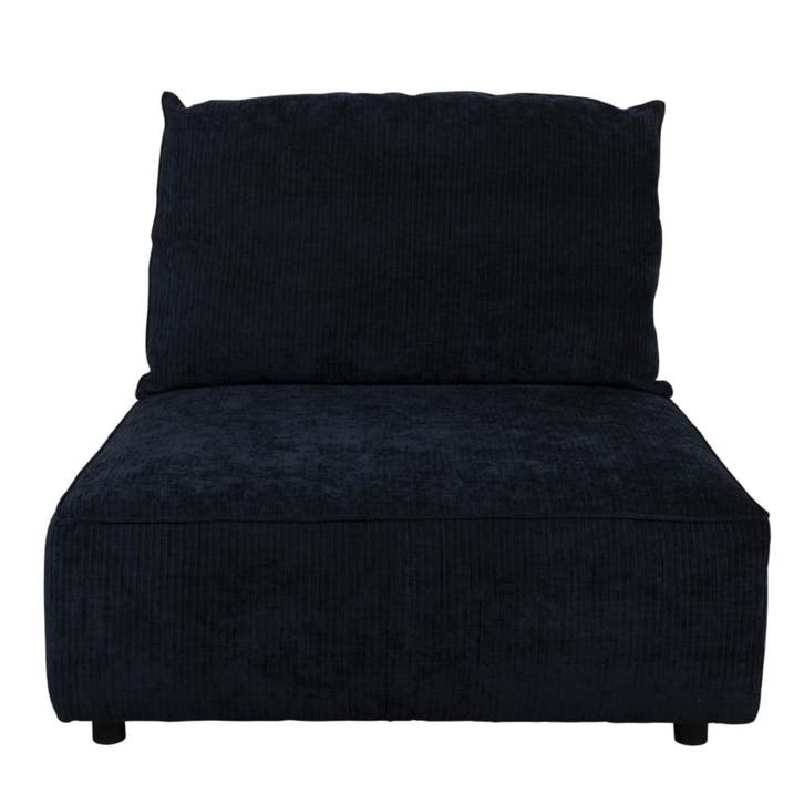 Zuiver Hunter 1,5-zitsbank Element Met Rug Navy - Modulaire, Huis en Inrichting, Zetels | Zetels, 100 tot 125 cm, Zo goed als nieuw
