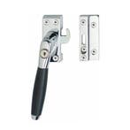 Raamsluiting met slot skg1 links ton 400 chroom met ebben..., Doe-het-zelf en Bouw, Hang- en Sluitwerk, Ophalen of Verzenden, Nieuw