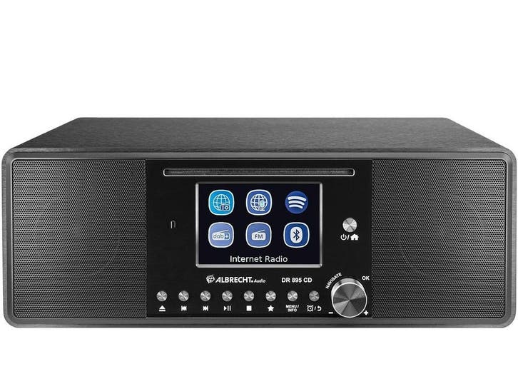 Albrecht DR 895 CD - Hybride Radio - CD-speler DAB+ USB -, Audio, Tv en Foto, Radio's, Nieuw, Verzenden