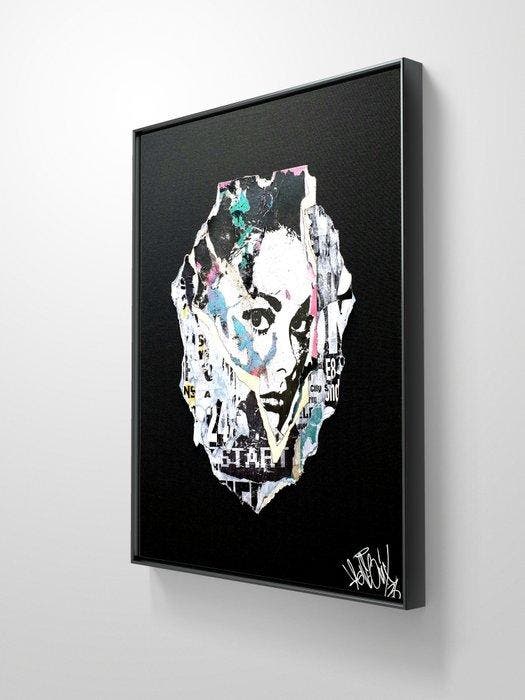 lasveguix (1986) - Fragment  in my eyes, Antiquités & Art, Art | Peinture | Moderne