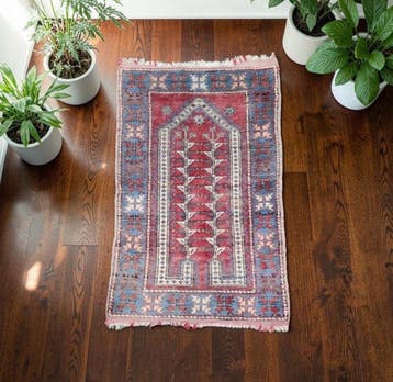 Yagcebedir - Tapijt - 111 cm - 75 cm - Antiek Turks tapijt