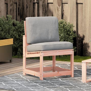 vidaXL Tuinstoel 50,5x55x77 cm massief douglashout, Verzenden, Nieuw