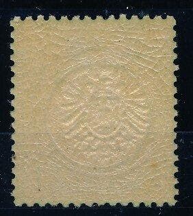 Duitse Rijk 1872 - 1 Kreuzer grote Schild donkergroen, Gestempeld