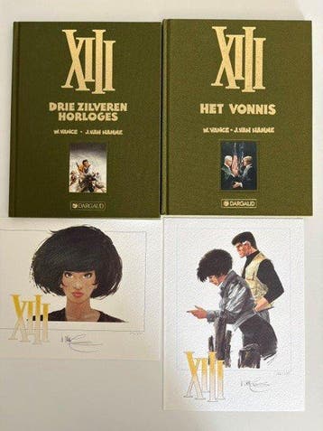 XIII - Drie Zilveren Horloges / Het Vonnis - Luxe linnen HC, Boeken, Nieuw