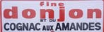 SER . MAUREL , Toulouse - Oud reclamebord Donjon du Cognac