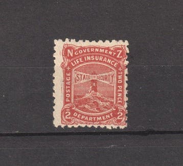 Nouvelle-Zélande 1905 - Nouvelle-Zélande 1905 2d brun-rouge