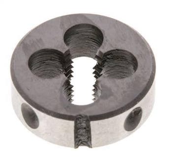 Filière ronde DIN EN 22568 Filetage standard M 8x1.25, Verzenden