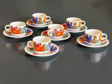 Villeroy & Boch - Koffieservies voor 6 (12) - Acapulco -