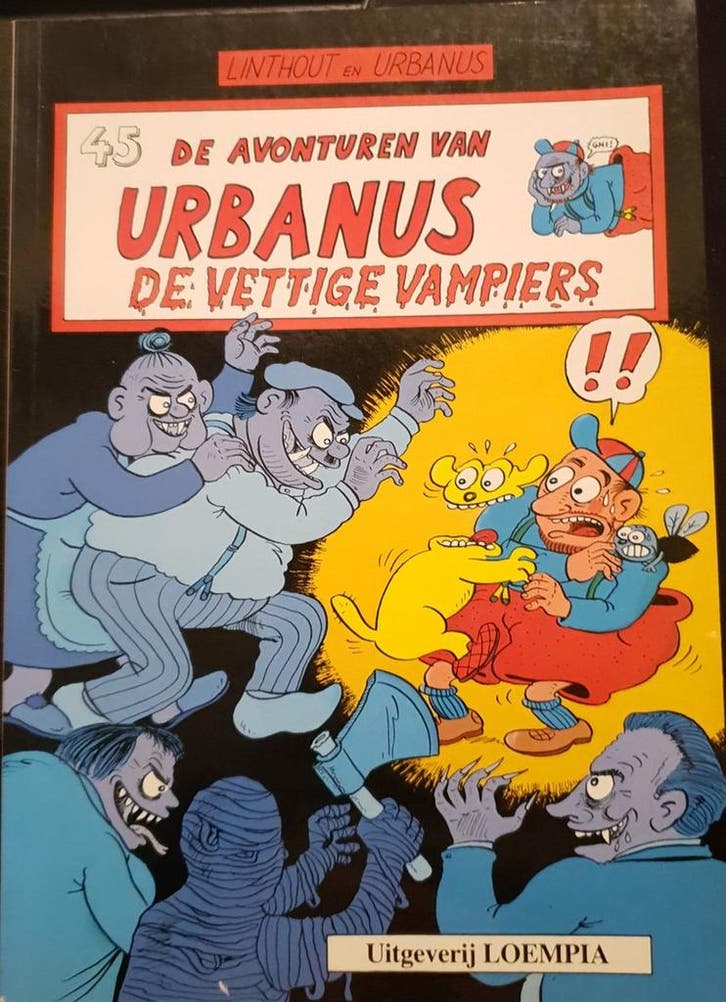 De vettige vampiers / De avonturen van Urbanus / 45, Livres, BD, Envoi