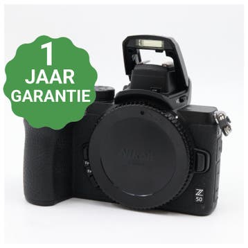 10% korting | Nikon Z50 body | Tweedehands, Verzenden