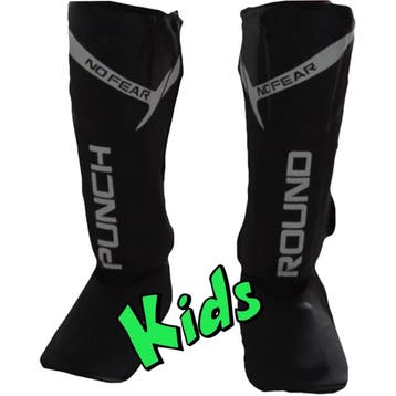 PunchR™ Punch Round Kids NoFear Kickboks Scheenbeschermers, Verzenden