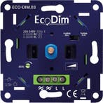 EcoDim LED Dimmer 0–500W | Stille inbouwdimmer, Doe-het-zelf en Bouw, Verzenden, Nieuw