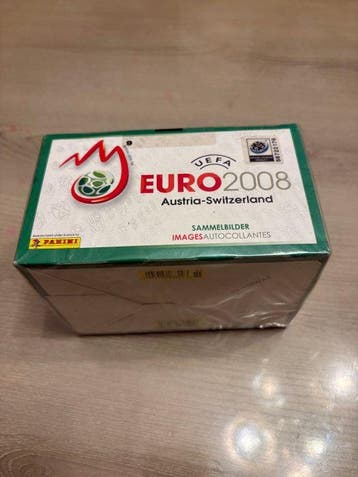 2008 Panini Euro 2008 sealed box 100 zakjes+topclass sealed, Nieuw