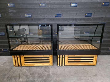 Broodvitrines | Bakkersvitrines | GGM Gastro | 230V – Set, Gebruikt, Bakkerij en Slagerij