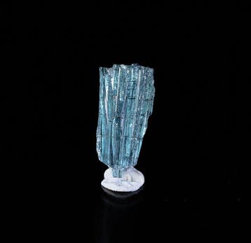 SPÉCIMEN CRISTAL TOURMALINE ELBAÏTE BLEU NÉON RARISSIME -, Verzamelen