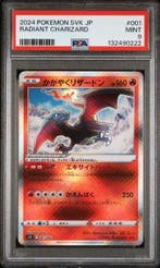 Pokémon - 3 Graded card - RADIANT CHARIZARD,PSA8 TEAM