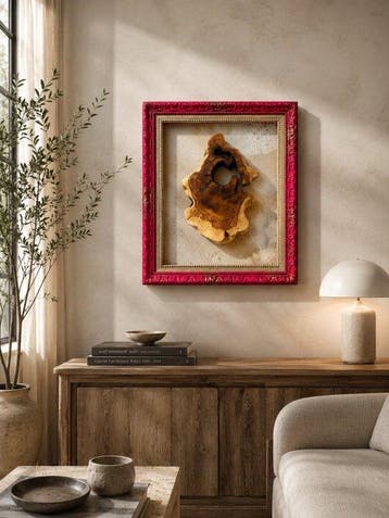 Natali Wood - sculptuur, Umbral - 82 cm - Hout - 2026