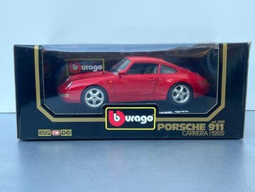 Bburago 1:18 - Voiture de sport miniature - Porsche 911
