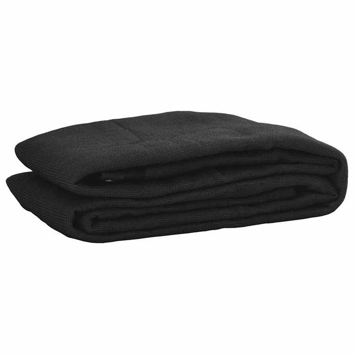 vidaXL Containernet 3x6 m HDPE zwart, Autos : Divers, Accessoires de voiture, Envoi