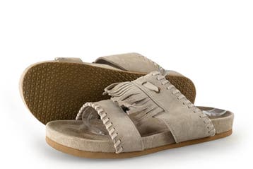 Ayana Slippers in maat 39 Beige, Slippers, Verzenden, Beige, Zo goed als nieuw