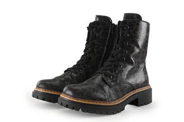 Rieker Veterboots in maat 37 Bruin, Kleding | Dames, Schoenen, Bruin, Verzenden, Overige typen, Zo goed als nieuw
