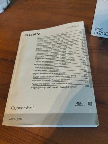 Sony DSC-H200 Digitale camera, Nieuw