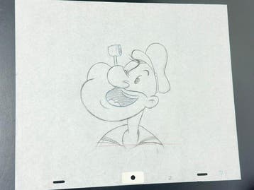 King Features - Originele animatietekening van Popeye -, Cd's en Dvd's, Nieuw in verpakking
