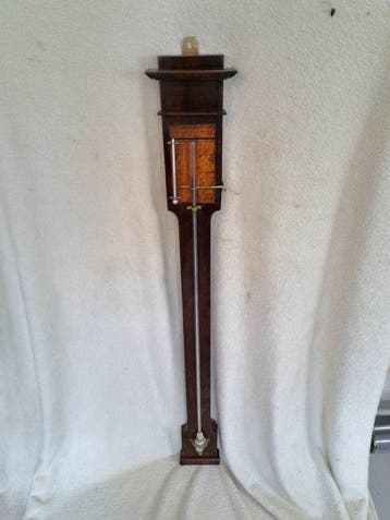 Stick barometer - Hout, Glas - Kolombarometer, Antiek en Kunst